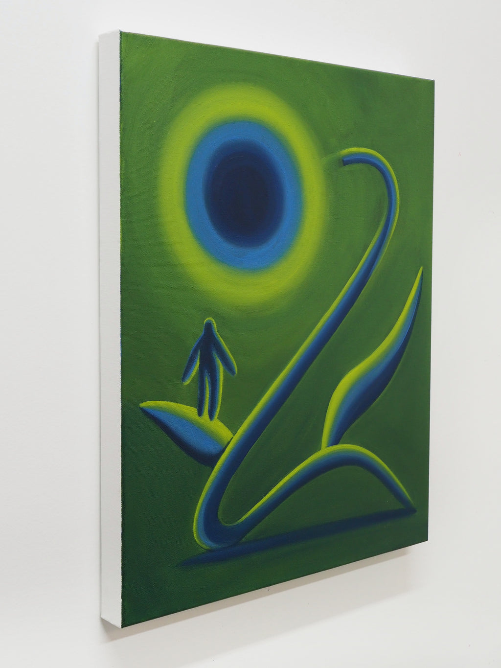 Painting by Jocelyn Tsaih titled "Bask" - 3.