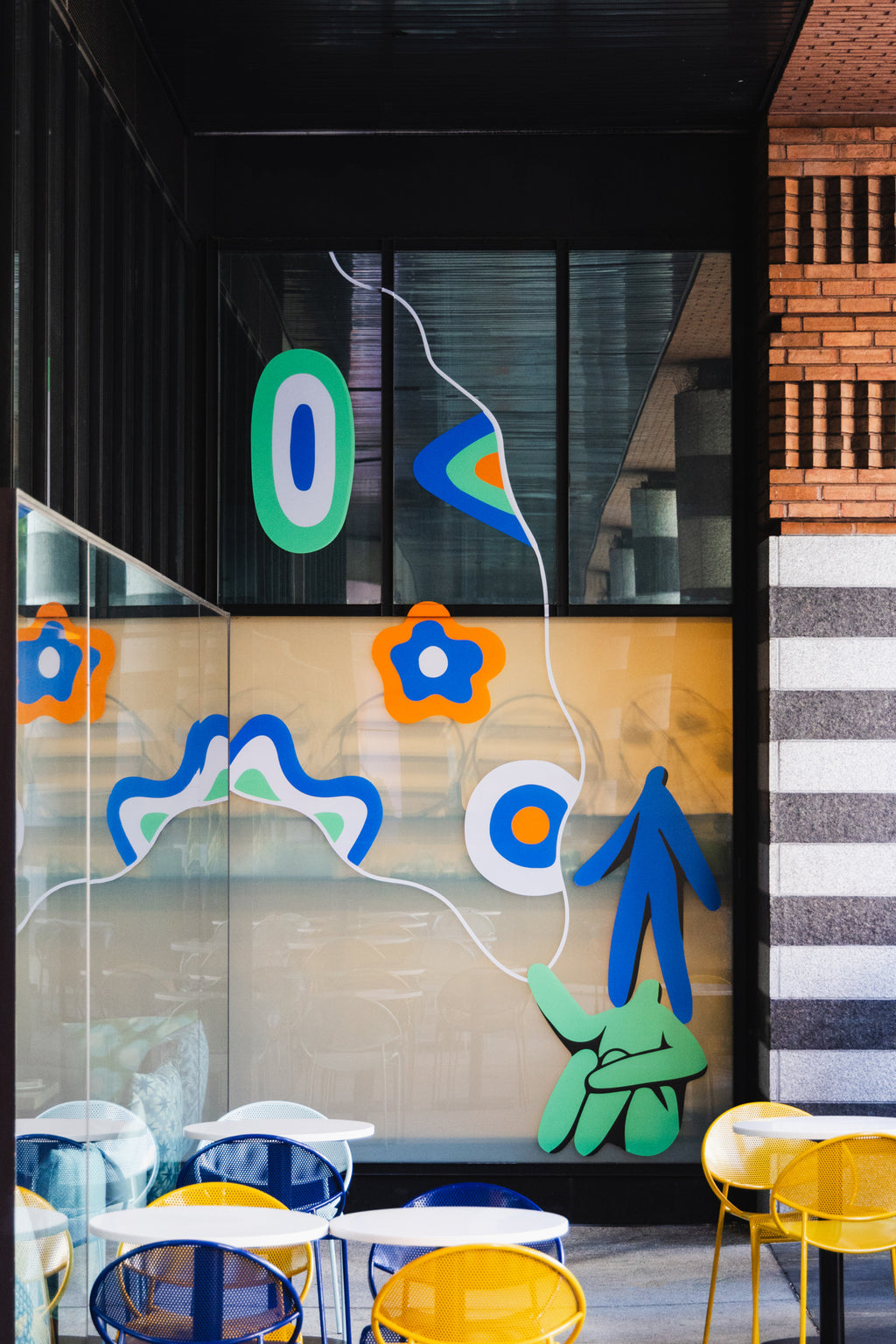 Custom Commission by Jocelyn Tsaih titled "Site-Specific Series: Vinyl Installation" - 6.