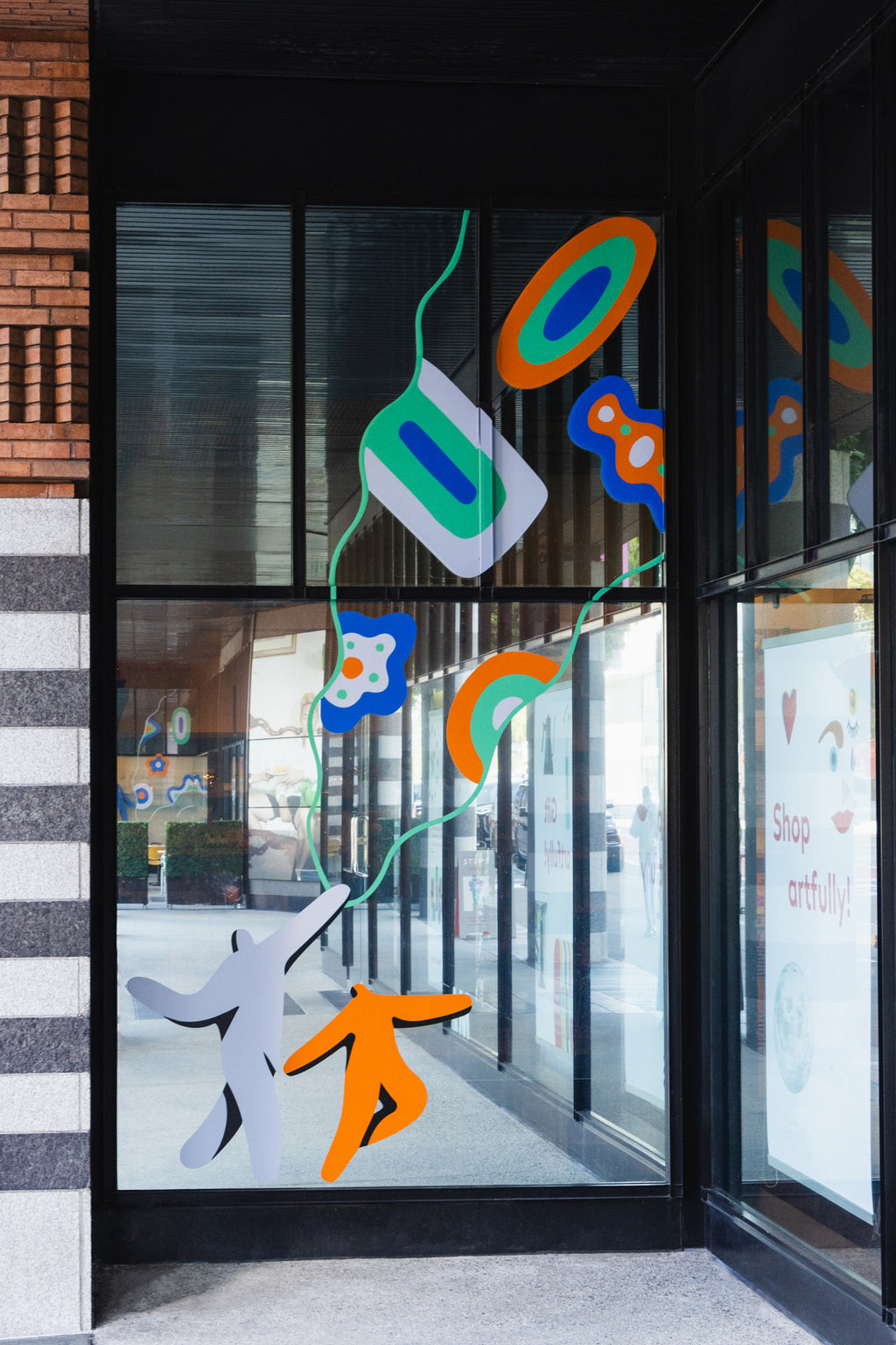Custom Commission by Jocelyn Tsaih titled "Site-Specific Series: Vinyl Installation" - 7.