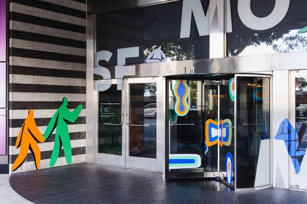 Custom Commission by Jocelyn Tsaih titled "Site-Specific Series: Vinyl Installation" - 3.