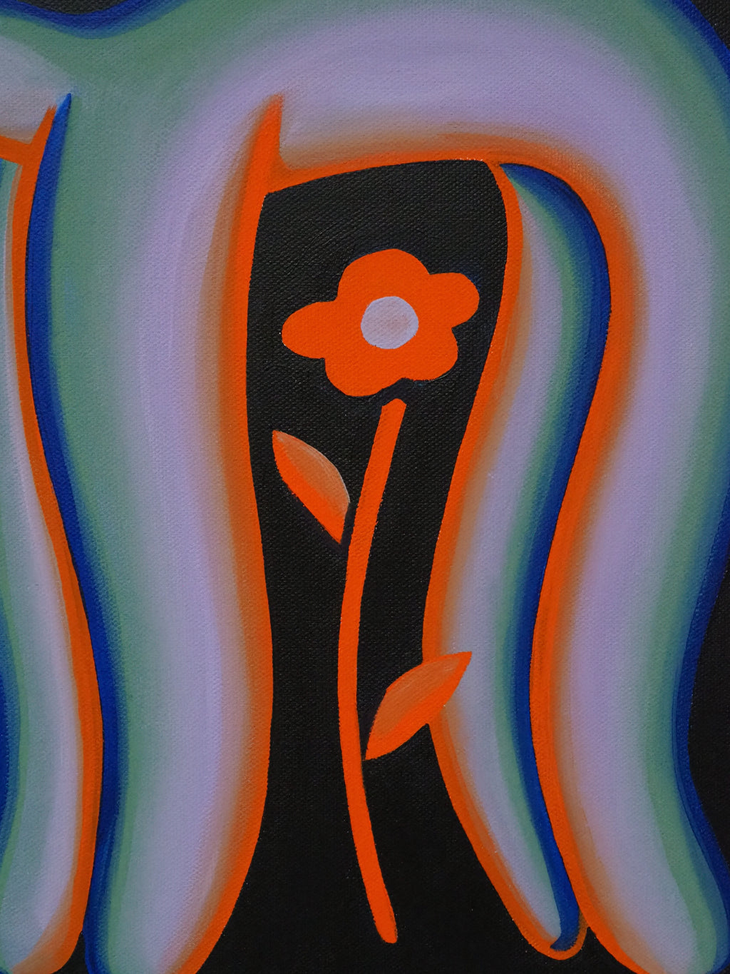 Painting by Jocelyn Tsaih titled "Within" - 4.