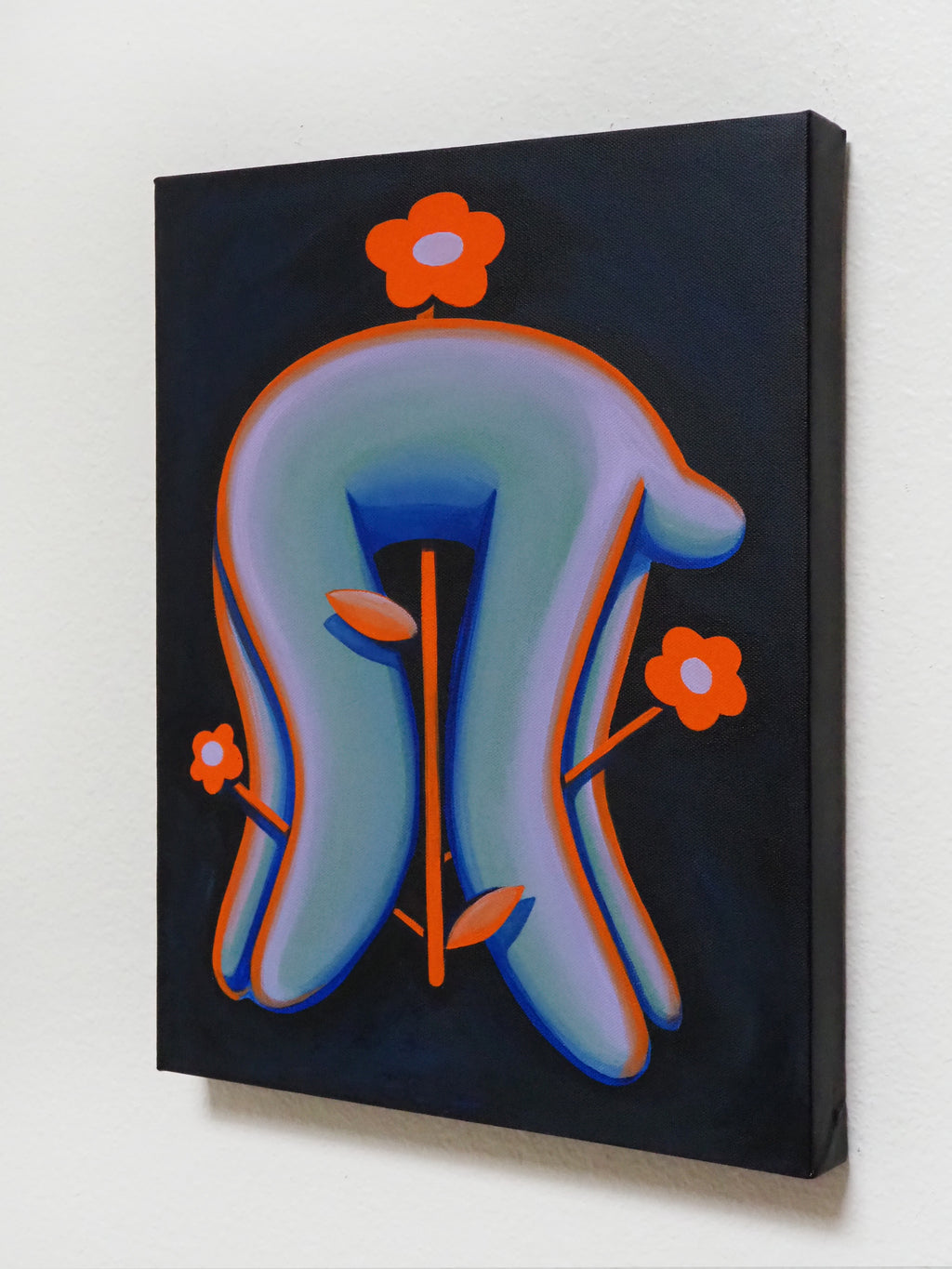 Painting by Jocelyn Tsaih titled "Without" - 3.