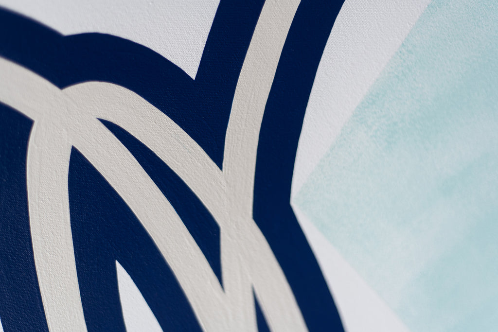 Painting by Joe Geis titled "The Way I See It, He’s Low Hanging Fruit" - 5.