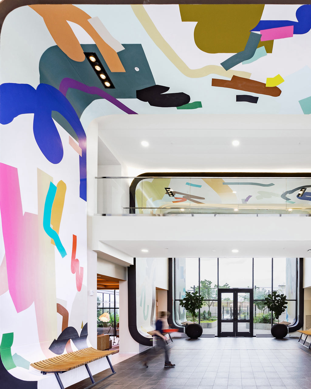 Custom Commission by Joe Geis titled "Site-Specific Series: Mural Installation" - 2.