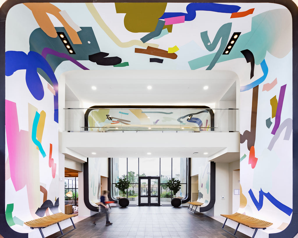 Custom Commission by Joe Geis titled "Site-Specific Series: Mural Installation" - 1.
