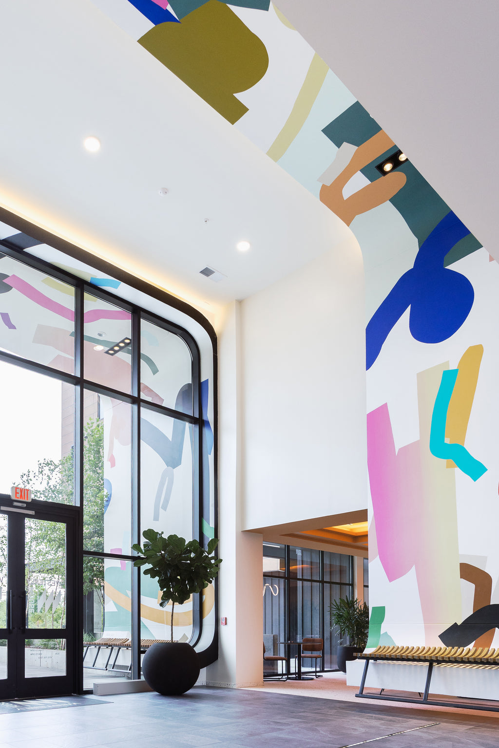 Custom Commission by Joe Geis titled "Site-Specific Series: Mural Installation" - 4.
