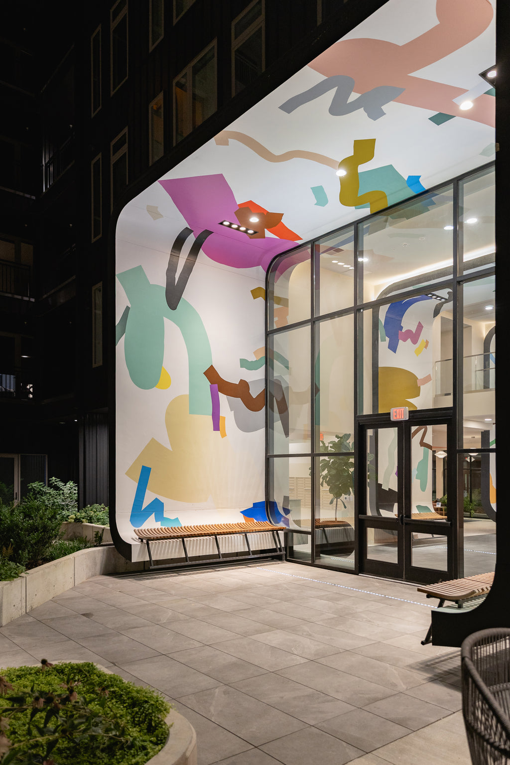 Custom Commission by Joe Geis titled "Site-Specific Series: Mural Installation" - 5.