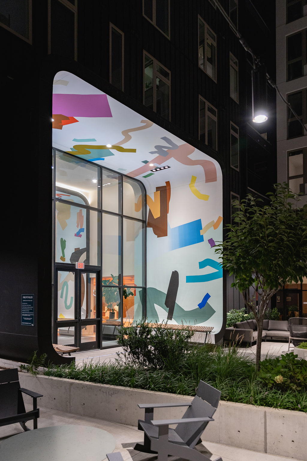 Custom Commission by Joe Geis titled "Site-Specific Series: Mural Installation" - 7.