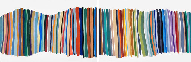 Painting by John Platt titled "Chord 15" - 2.