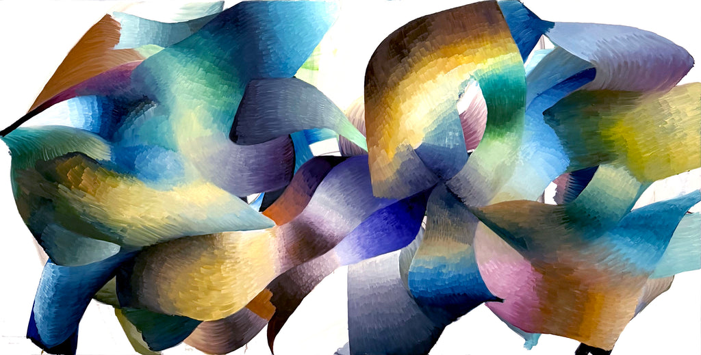Painting by John Platt titled "Fifth Season" - 2.