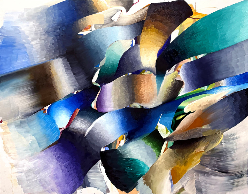 Painting by John Platt titled "No. 28" - 2.