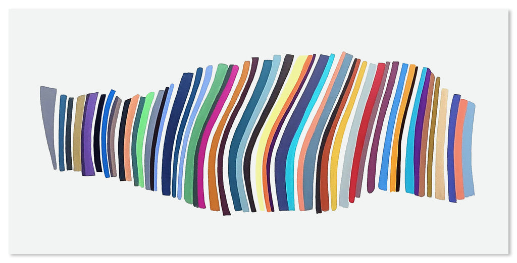 Painting by John Platt titled "Warhol Diaries" - 2.