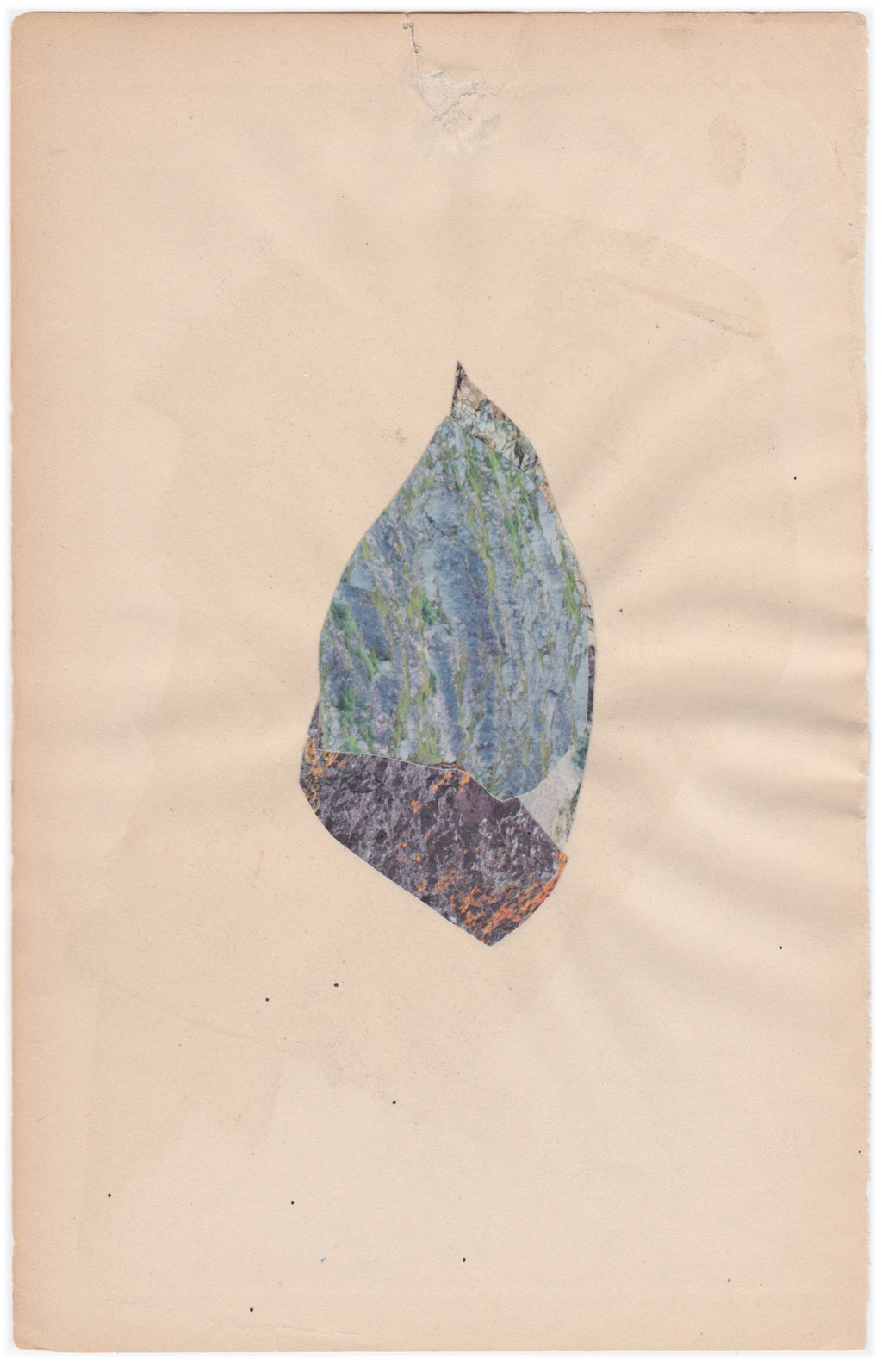 Mixed Media by Jordan Sullivan titled "Landscape Collage 82" - 2.