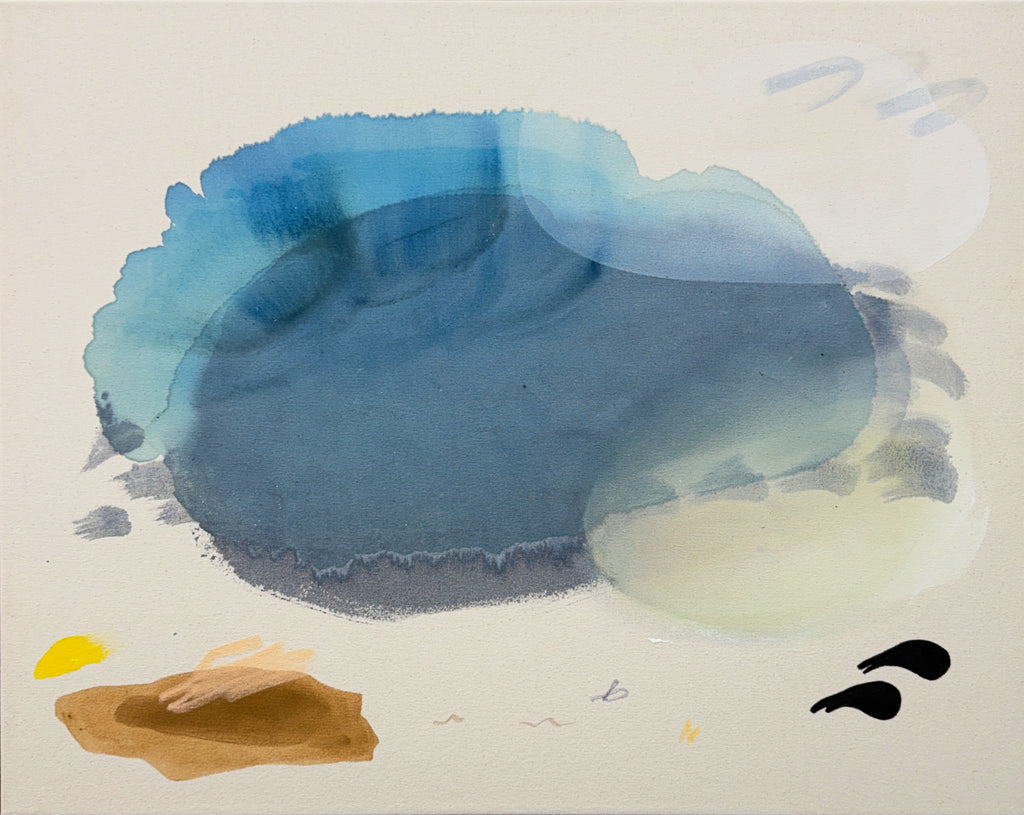 Painting by Karina Bania titled "After the Rain" - 2.