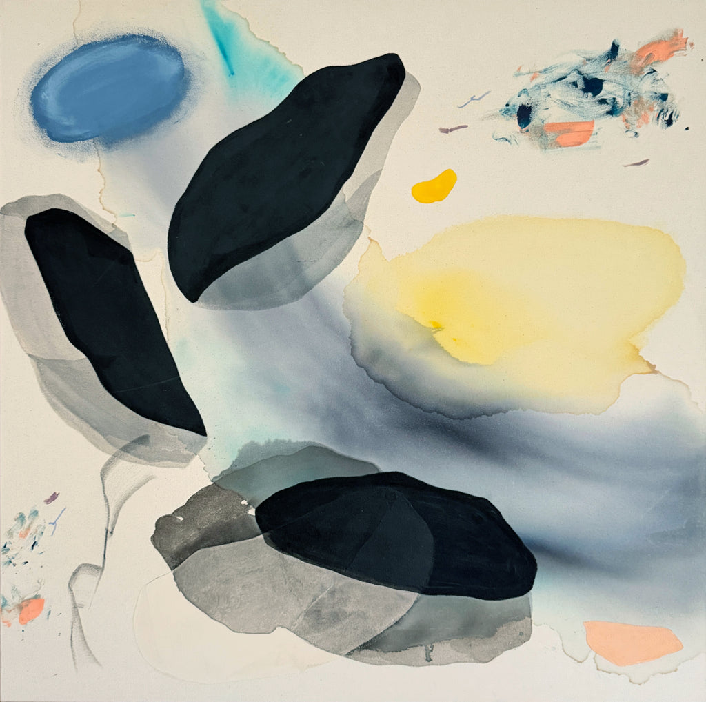 Painting by Karina Bania titled "Leaving Memory" - 2.