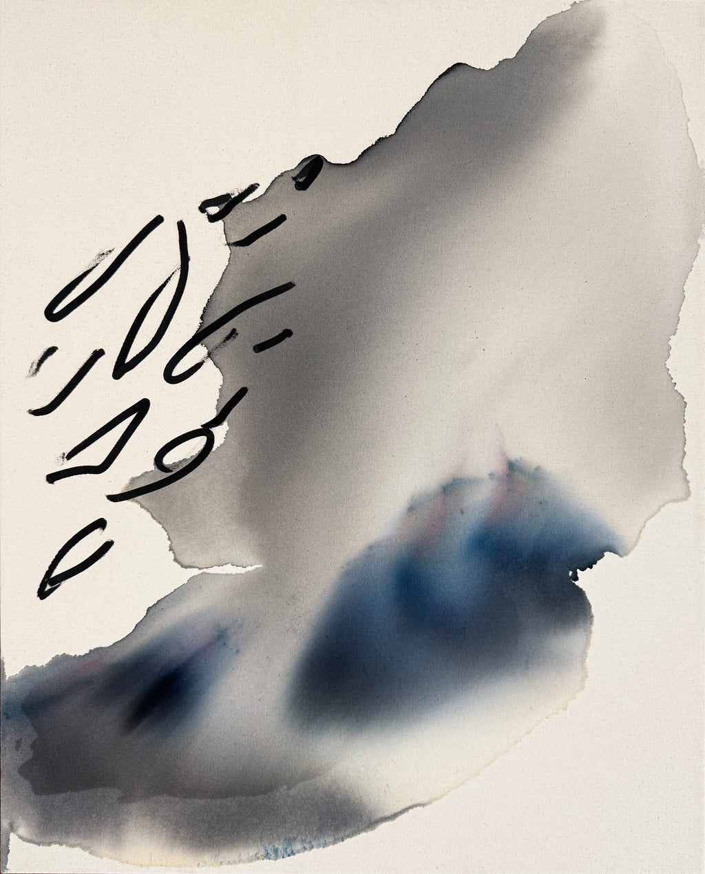 Painting by Karina Bania titled "Whisper" - 2.