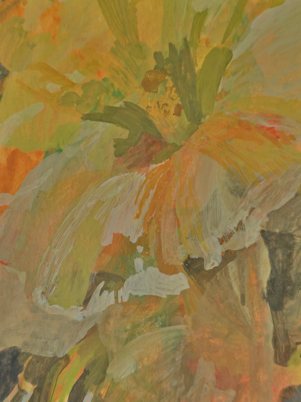 Painting by Kat Spears titled "little beacon" - 3.