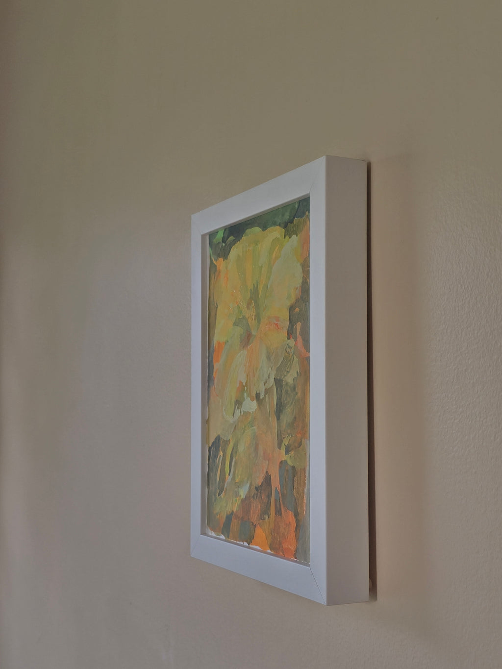 Painting by Kat Spears titled "little beacon" - 4.