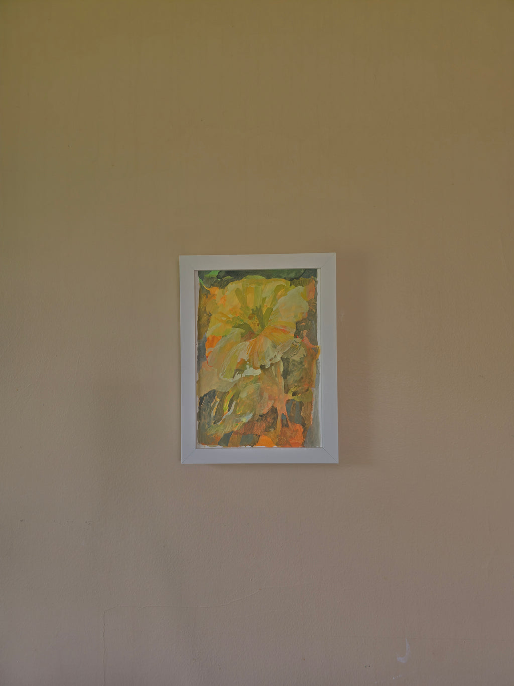 Painting by Kat Spears titled "little beacon" - 5.