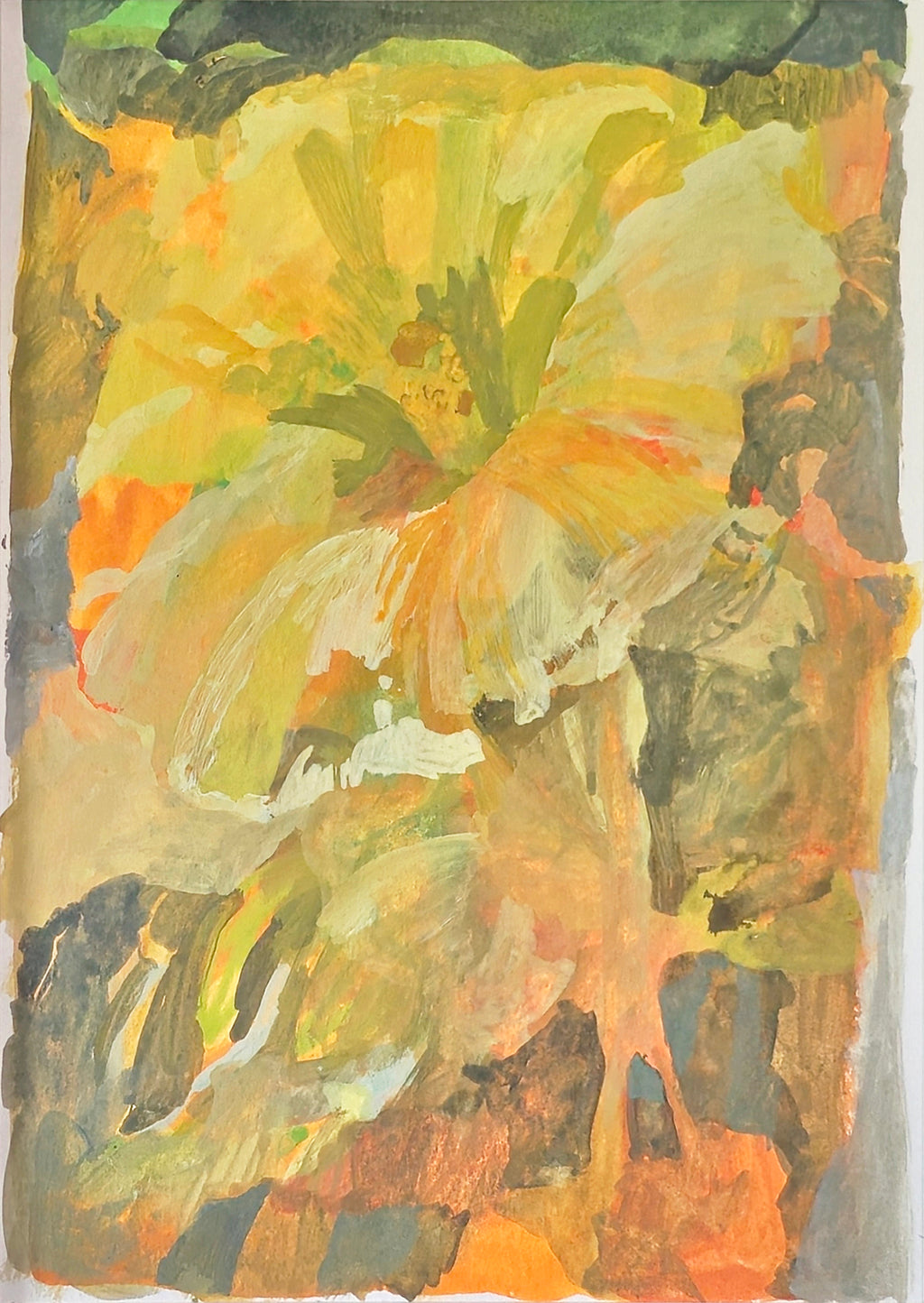 Painting by Kat Spears titled "little beacon" - 2.