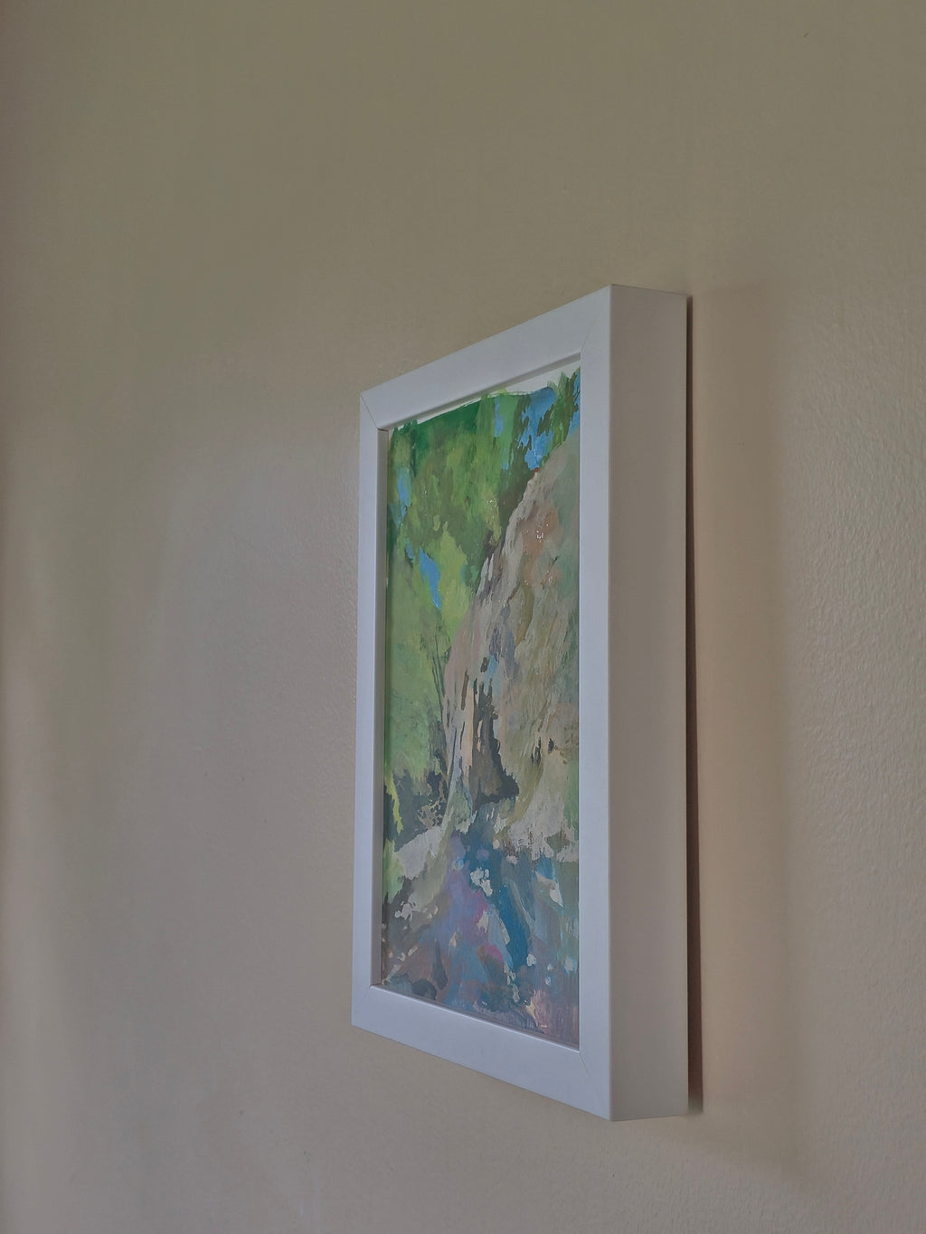 Painting by Kat Spears titled "sandstone" - 4.