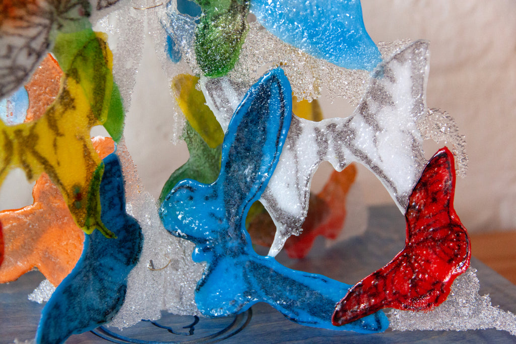 Sculpture by Kate Clements titled "Elements Series: Air" - 4.