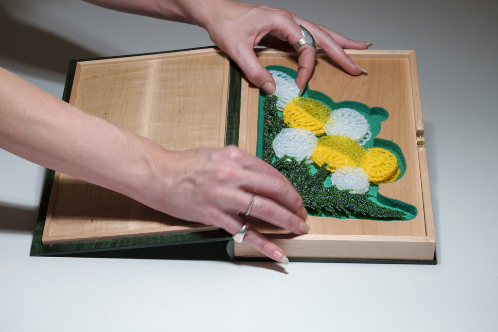 Sculpture by Kate Clements titled "Elements Series: Earth" - 6.