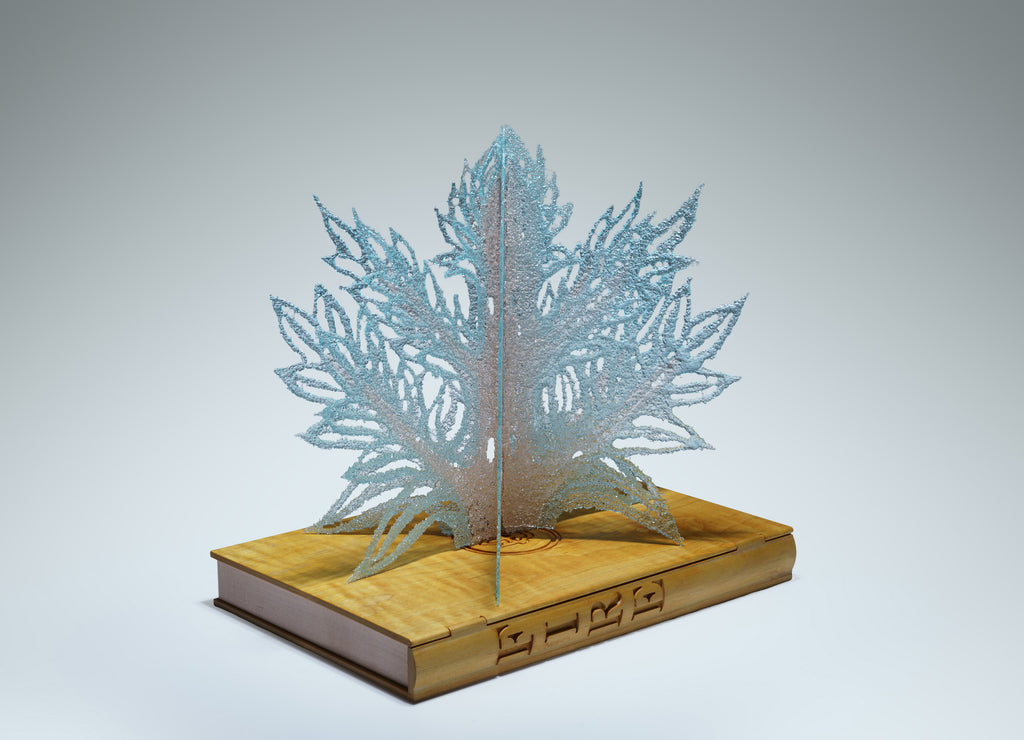 Sculpture by Kate Clements titled "Elements Series: Fire" - 4.