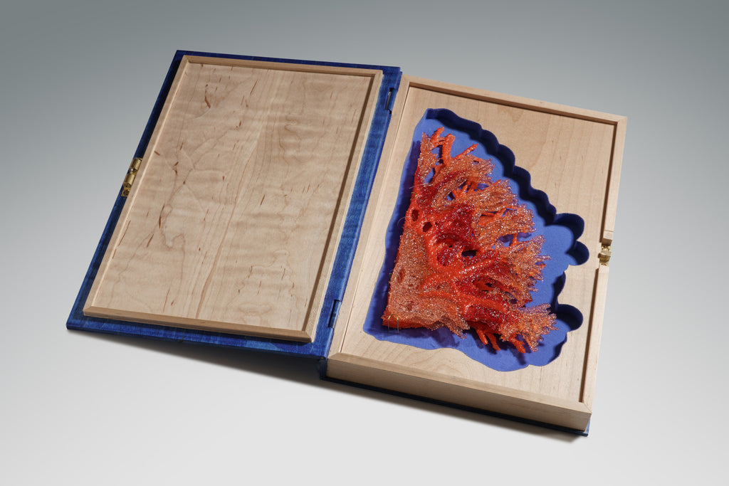 Sculpture by Kate Clements titled "Elements Series: Water" - 2.