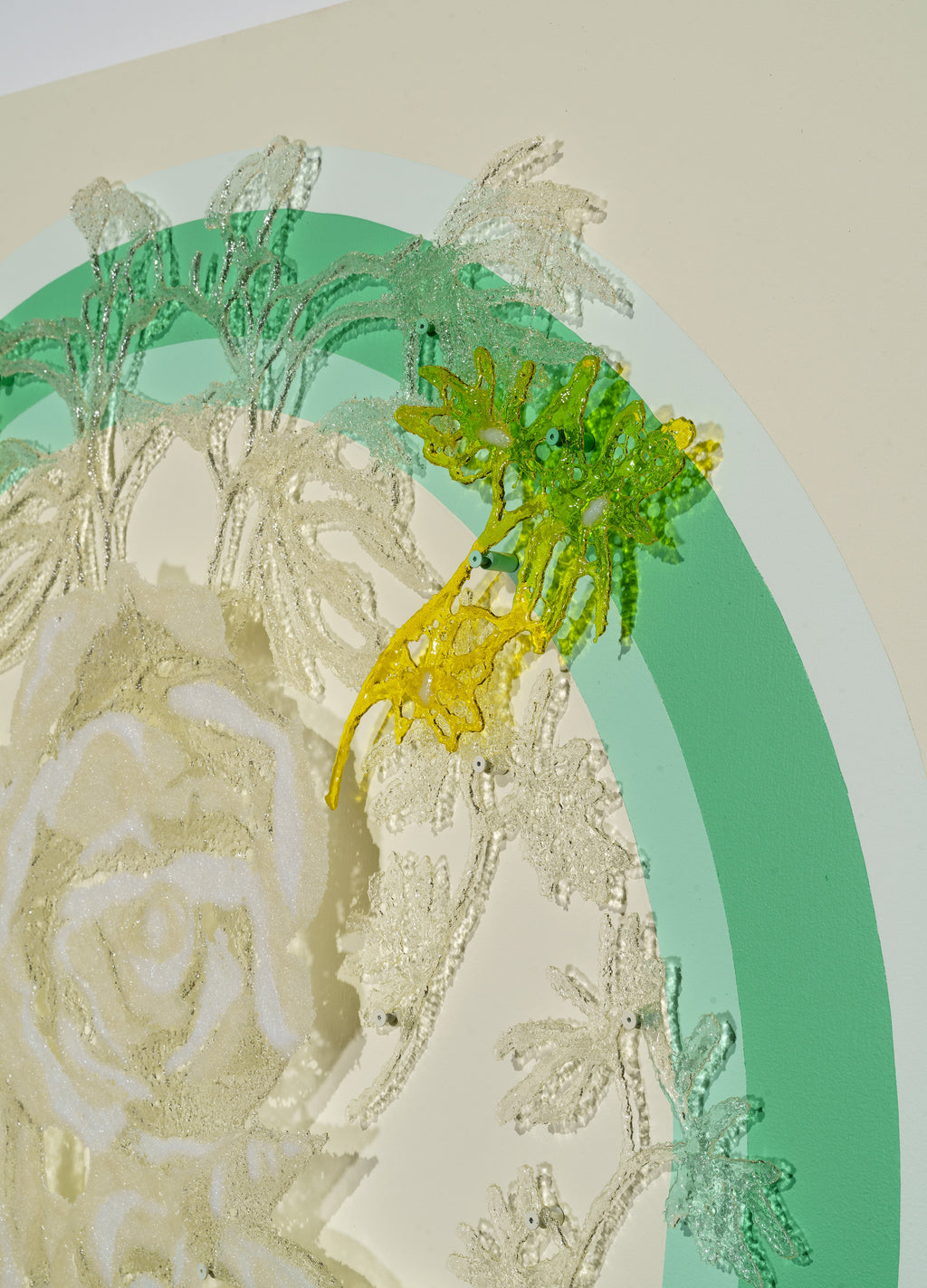 Mixed Media by Kate Clements titled "Limoncello" - 10.