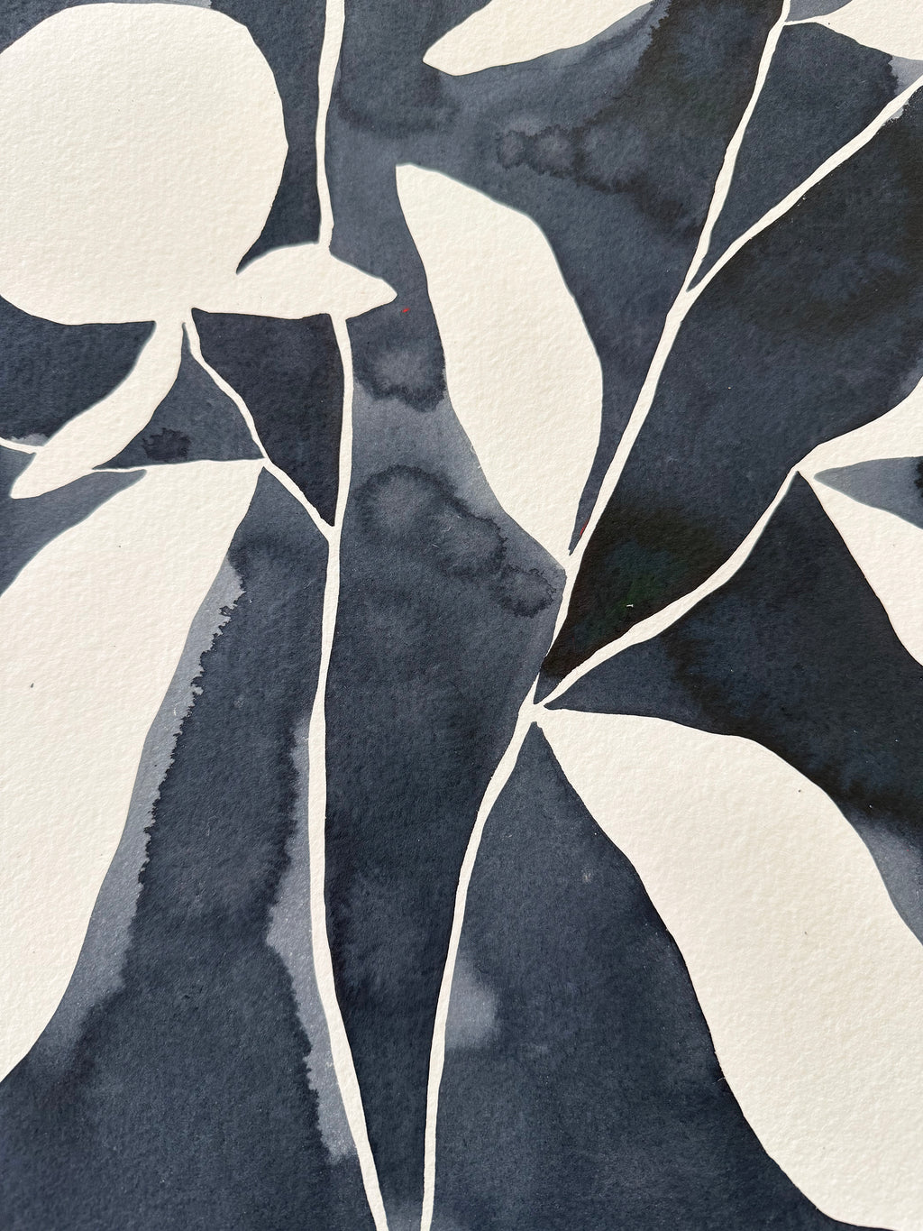 Painting by Kate Roebuck titled "Ace of Lemons" - 6.