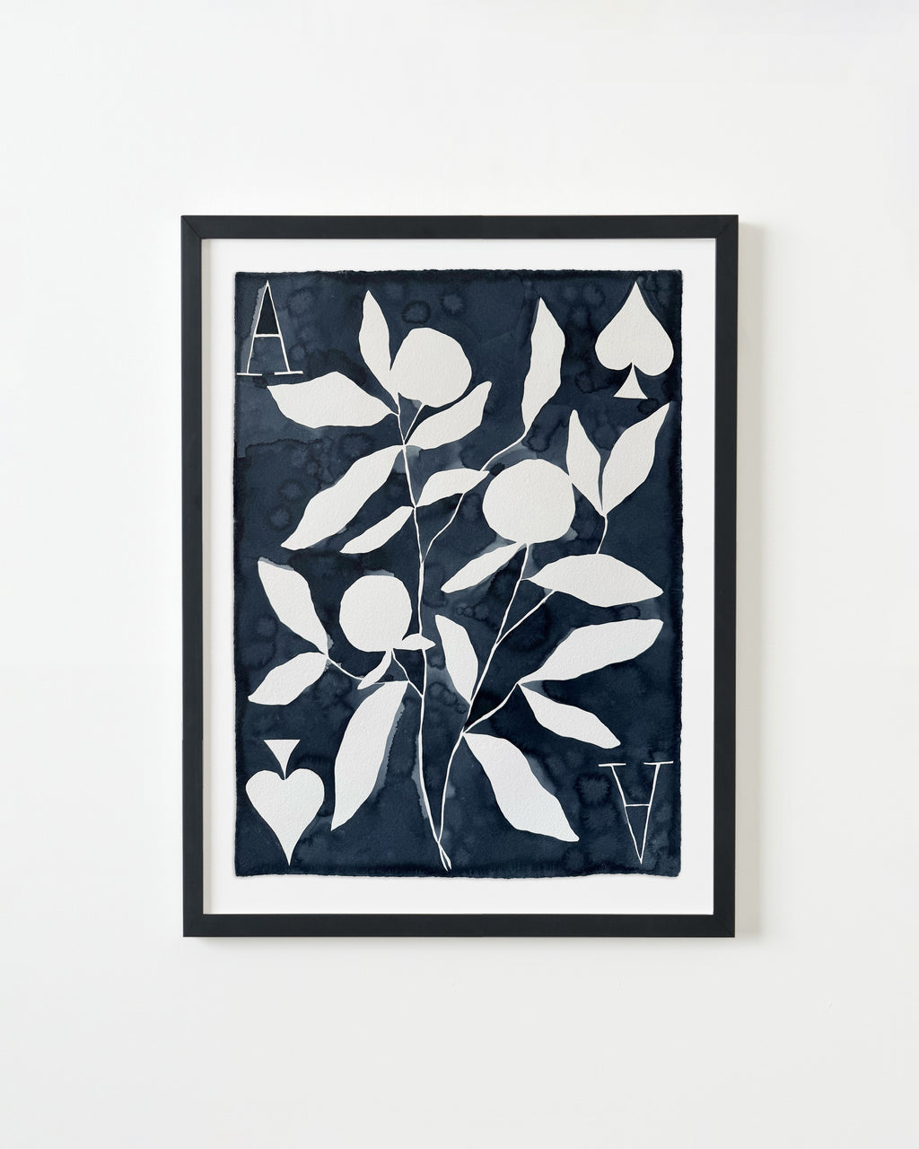 Painting by Kate Roebuck titled "Ace of Lemons" - 3.