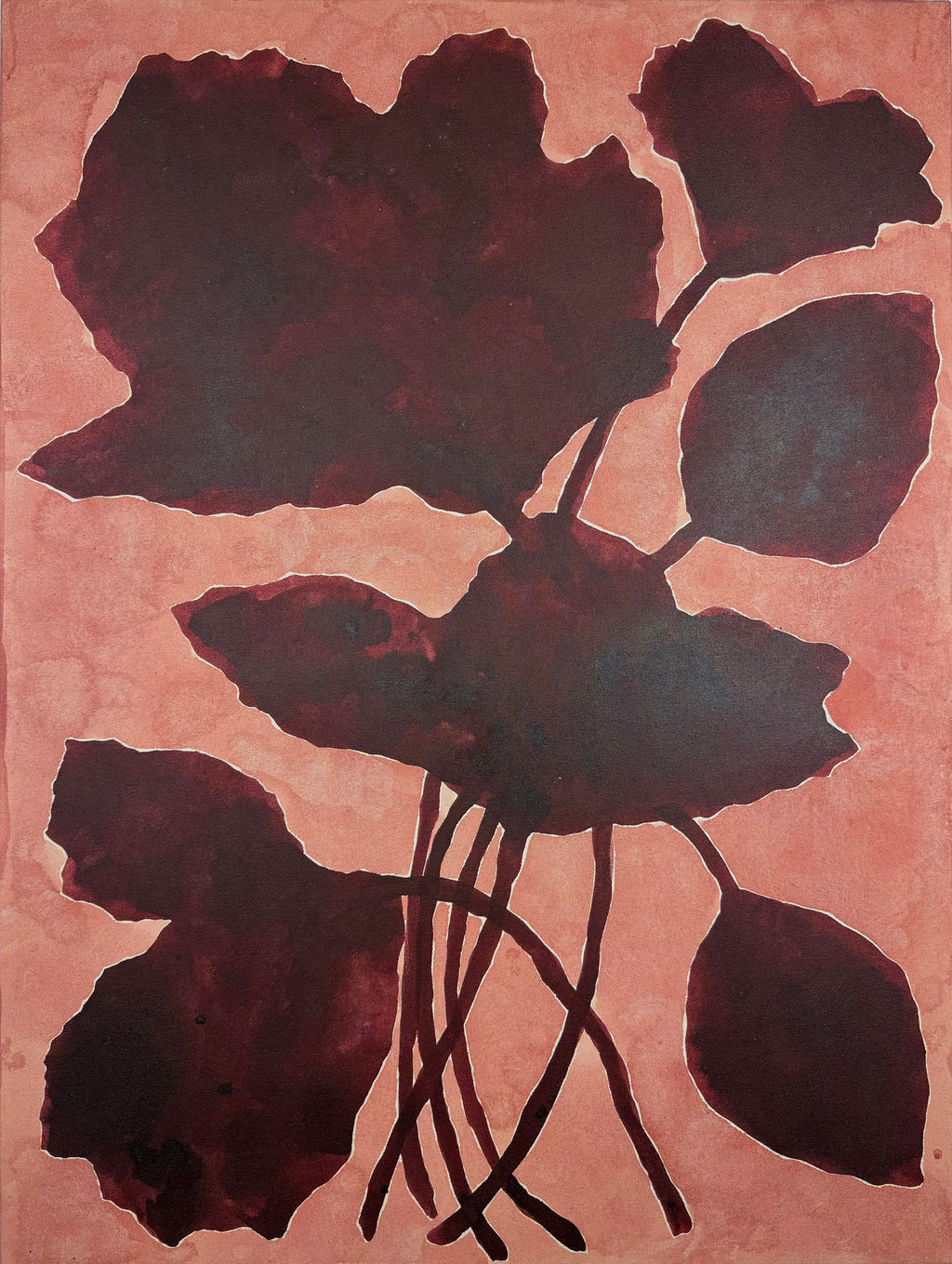 Painting by Kate Roebuck titled "Bon Two" - 2.
