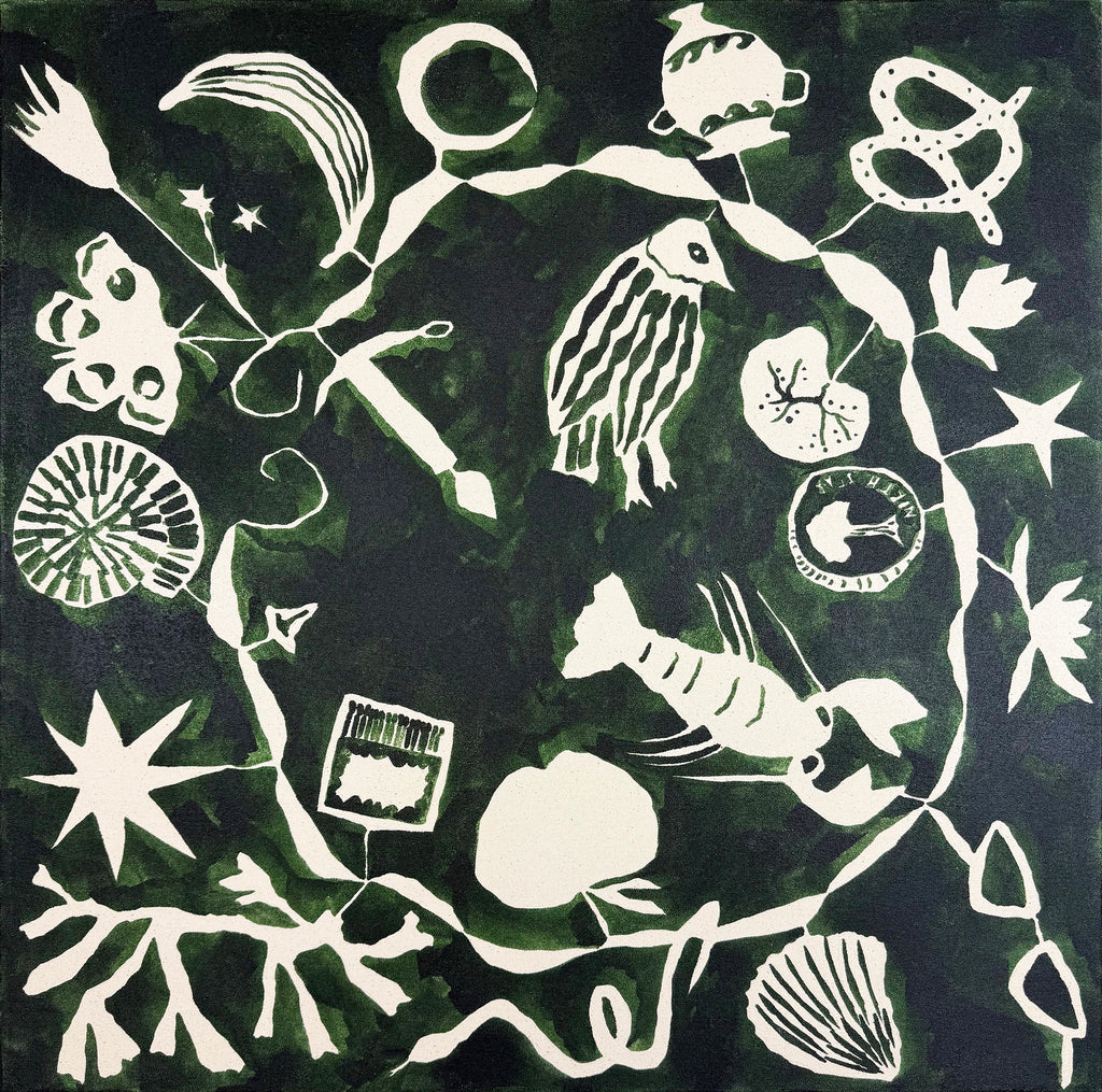 Painting by Kate Roebuck titled "Charmy" - 2.