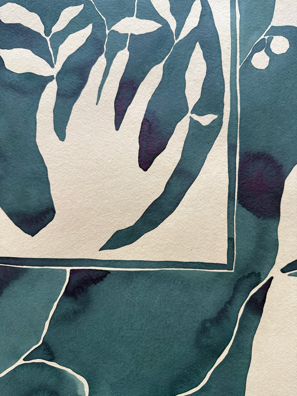 Painting by Kate Roebuck titled "Daphne's Intaglio" - 3.