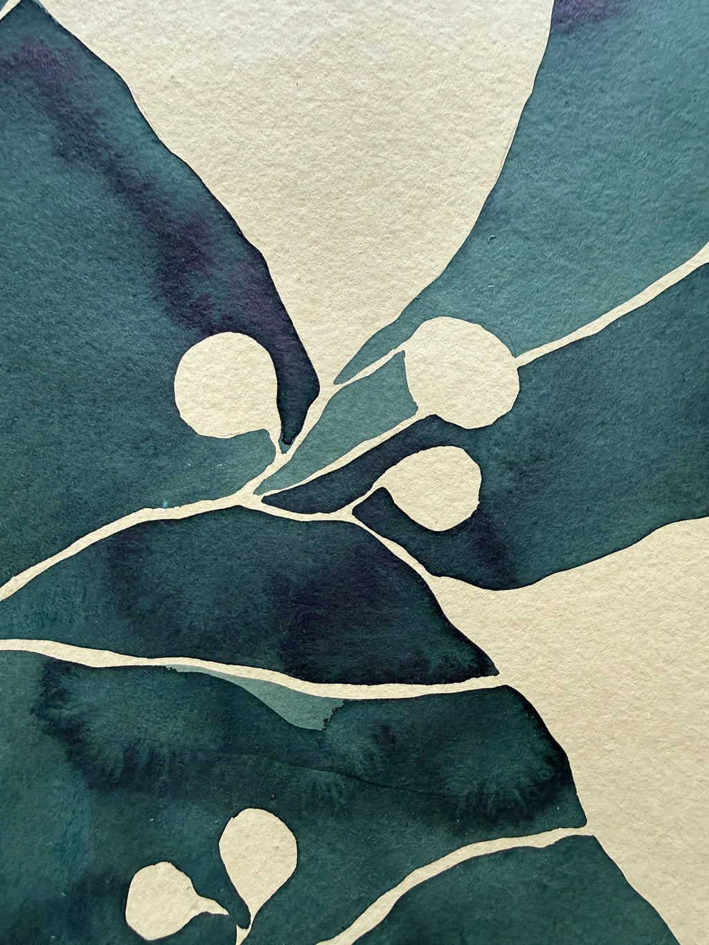 Painting by Kate Roebuck titled "Daphne's Intaglio" - 4.