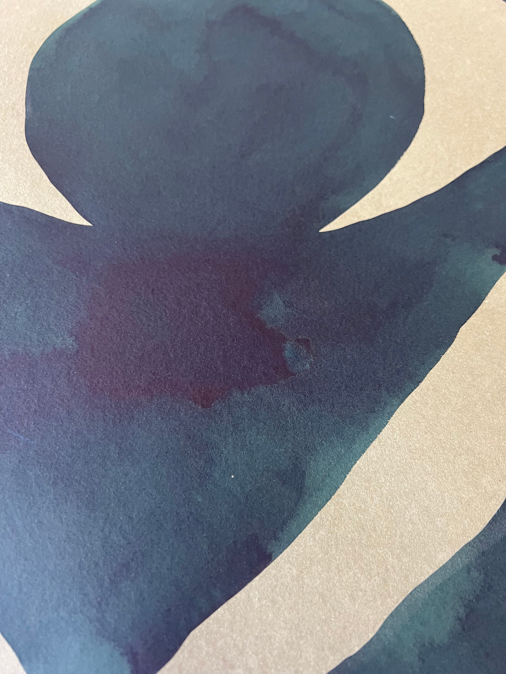 Painting by Kate Roebuck titled "Eye Flower Urn" - 5.