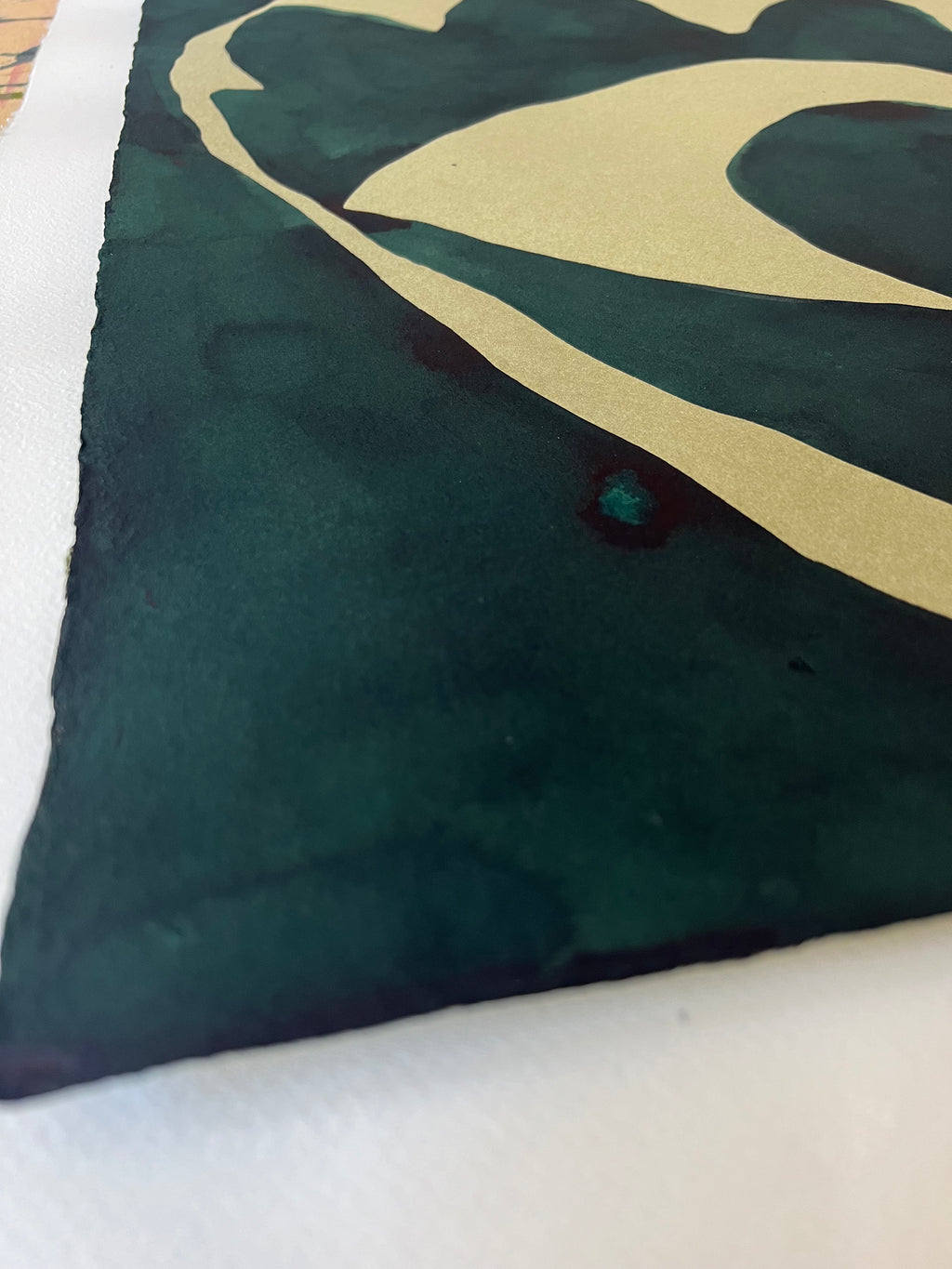 Painting by Kate Roebuck titled "Eye Flower Urn" - 6.