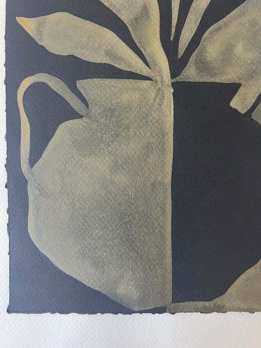 Painting by Kate Roebuck titled "Ghost Pot" - 5.