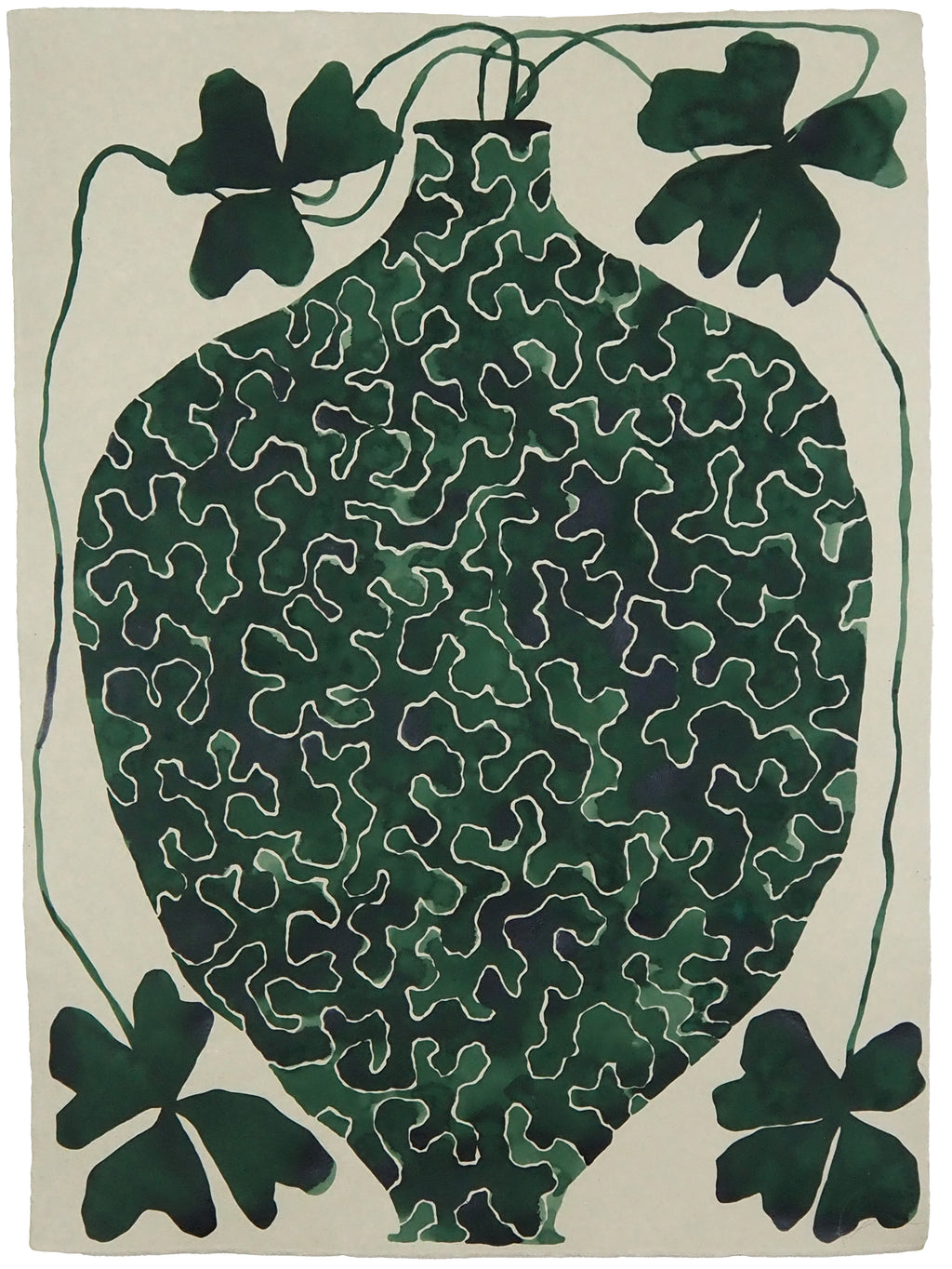 Painting by Kate Roebuck titled "Ginger Jar" - 2.
