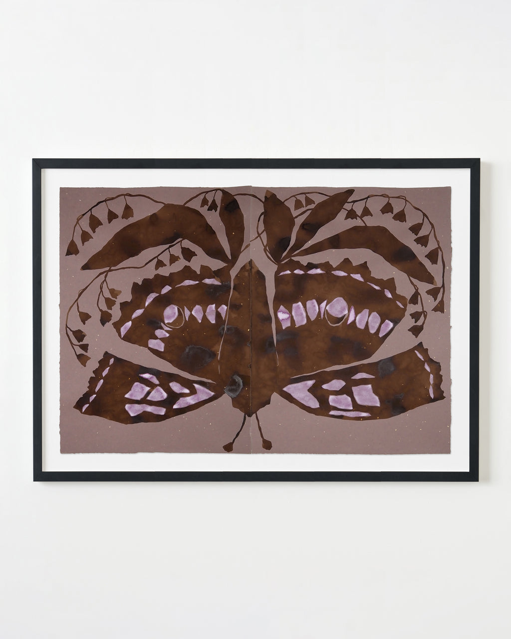 Painting by Kate Roebuck titled "Growing Wings" - 4.