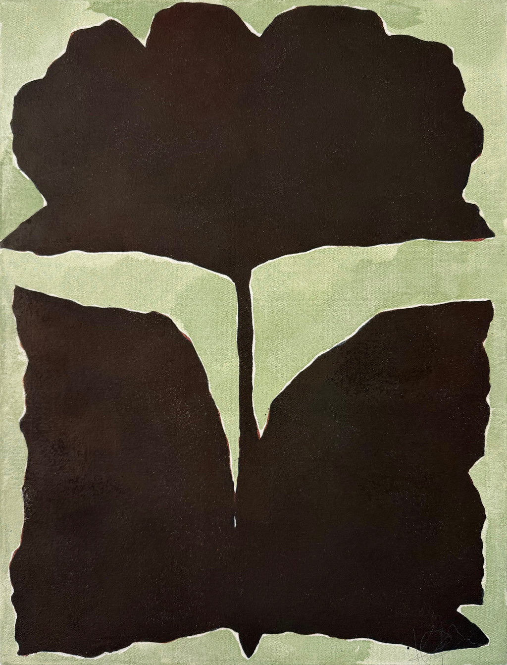 Painting by Kate Roebuck titled "Independent Gal" - 2.