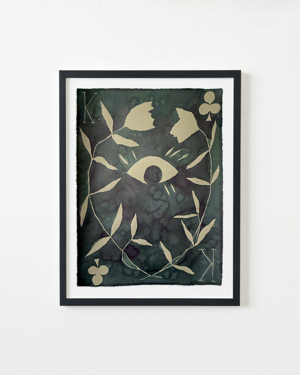 Painting by Kate Roebuck titled "King of Sympathy" - 3.