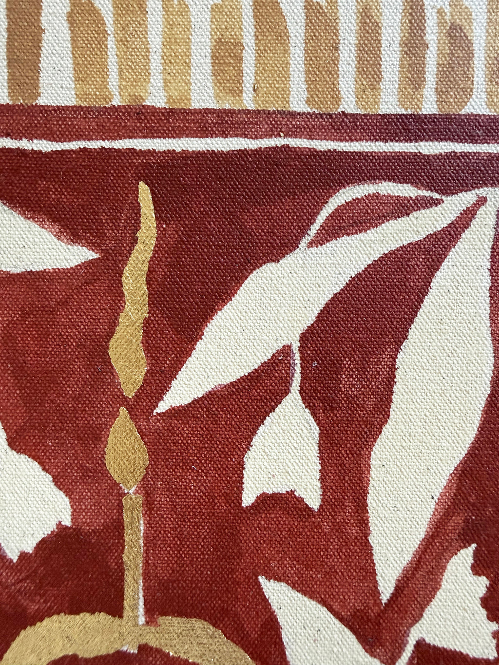 Painting by Kate Roebuck titled "Matchbook One" - 3.