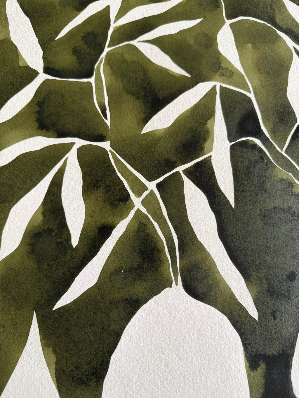 Painting by Kate Roebuck titled "Queen of Vines" - 6.