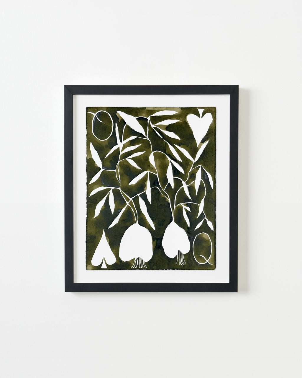 Painting by Kate Roebuck titled "Queen of Vines" - 3.