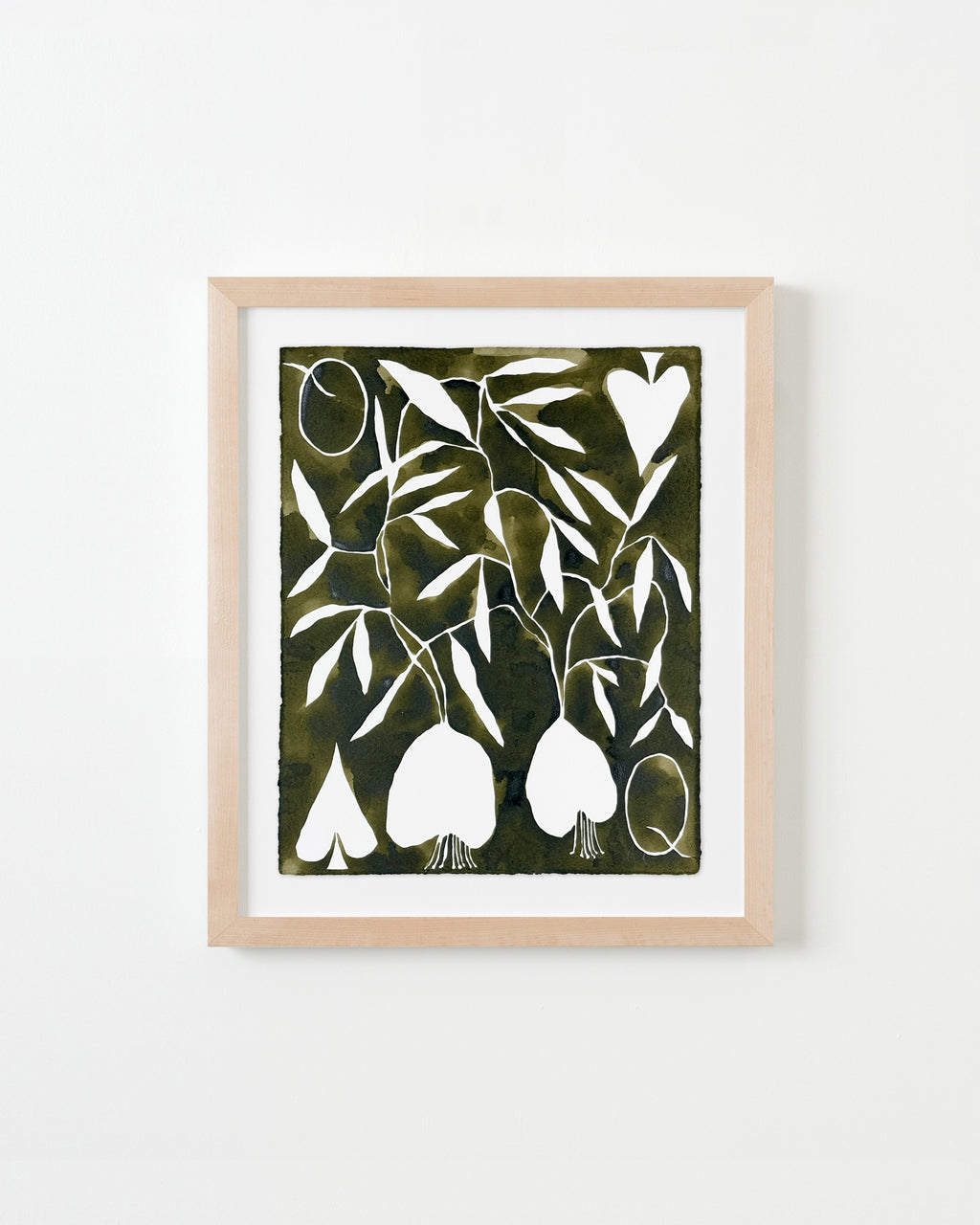 Painting by Kate Roebuck titled "Queen of Vines" - 4.