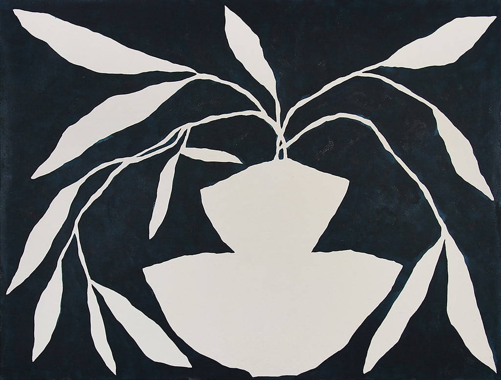 Painting by Kate Roebuck titled "Sitting Vase" - 2.