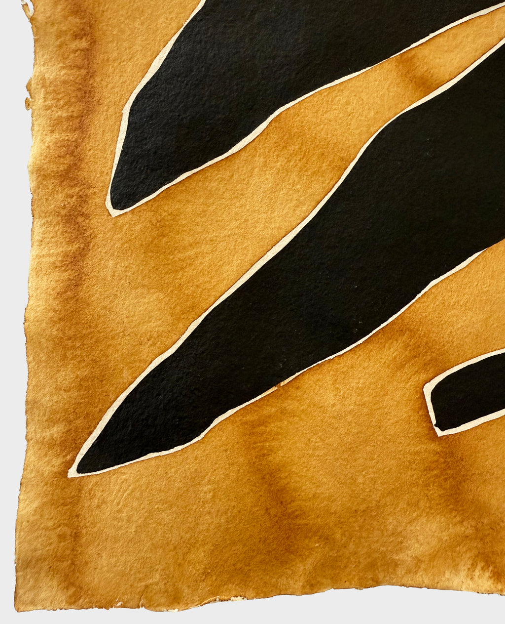 Painting by Kate Roebuck titled "Three Buds" - 6.