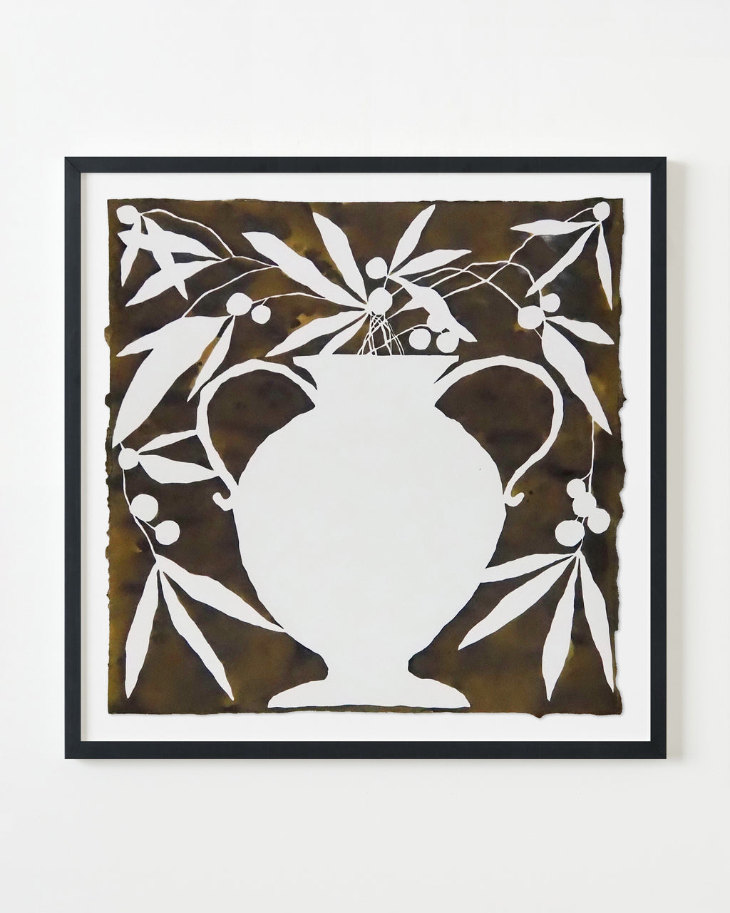 Painting by Kate Roebuck titled "Vase" - 3.
